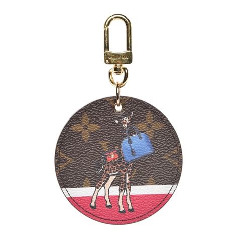 louis vuitton giraffe bag charm